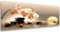 Feeby Impression sur Toile Fleurs Orchidée 90x30 cm 1 pièce Tableaux Tableau Imprimée Image Photo Moderne Décoration Murale Artistique Photographie Design Cuisine Salon Chambre à coucher Zen Spa Beige