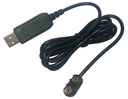 Yanhonin 9V Batterie Eliminator USB Kabel, 5V Boost Auf 9V, Spannungswandler Step-up Volt Transformator DC Power Regulator Line Für Multimeter Mikrofon Toy's Remote Und Mehr