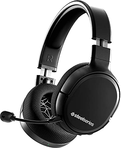 SteelSeries Arctis 1 Wireless Gaming Headset – USB-C – Detachable Clearcast Microphone – for PC, PS4, Nintendo Switch and Lite, Android – Black (Renewed)