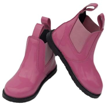 Rhinegold Z837-8-PINK, Little Ones-Stivali da Equitazione Unisex-Bimbi 0-24, Rosa, 8 (EU28)