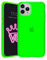 Velvet Caviar Compatible with iPhone 11 Pro Max Case Neon Green - Cool Clear Protective Phone Cover for Men, Women
