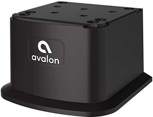 Avalon Base-BLK - Base de dispensador de agua para carga inferior y modelos sin botella, extensor de altura de pedestal