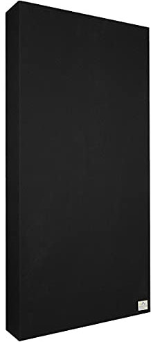Addictive Sound Panneau Acoustique Mural Standard 100x50x6 cm - Absorbeur Acoustique Avec Tissu Acoustique 180 g/m2 - Panneaux Acoustiques - Plaque Acoustique - Decoration Murale - Noir