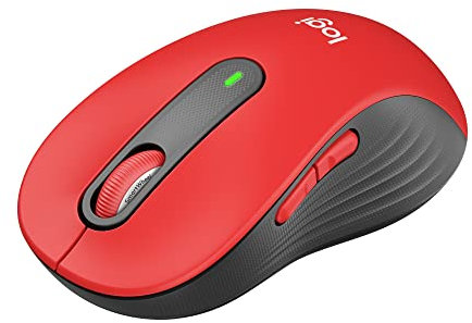 Logitech Signature M650 L - Ratón inalámbrico de tamaño Completo, para Manos de Gran tamaño, batería de 2 años, clics silenciosos, Botones Laterales Personalizables, Bluetooth, para