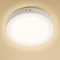 Aigostar Ultra-Thin 18W Round Surface Mounted LED Ceiling Lights, 1980Lumen Warm White 3000K, LED Panel Ceiling Lamp for Living Room, Kitchen, Bulkhead, Porch, Bedroom, and Utility Room