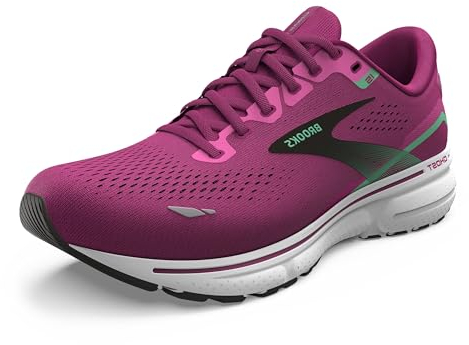 Brooks Damen Ghost 15 Sneaker, Pink Festival Fuchsia Black, 39 EU