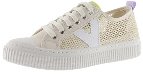 victoria Inglesas 1915 Re-Edition Rejilla & Logotipo En Contraste & Refuerzo Puntera 1176102 para Mujer Crudo 39