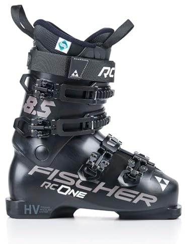 Fischer Damen Skischuhe Skistiefel Alpinskischuhe Alpin-Skistiefel Alpinstiefel RC One 8.5 - Größe: MP24.0 EU38 - Farbe: Black - Flex 85 - Modell 2024