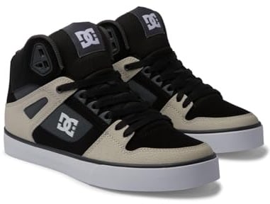 DC Shoes Pure High-Top - Leather High-Top Shoes for Men - Hi Tops - Männer - 42.5 - Mehrfarbig,
