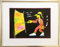 Kunstverlag Christoph Falk Mal Dir Dein Leben - Udo Lindenberg Bild - handsignierte Auflage original Grafik im silberfarbenem Rahmen hinter Museumsglas. Likörell. Siebdruck.