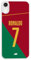 MYCASEFC Cristiano Ronaldo Portugal Football Case iPhone 7 Plus Football Case Cover for Smartphone for Football Fans - Gift Idea - Premium Design