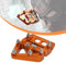 Runfarr Motorrad Hinterrad Bremspedal Trittplatte Spitze klappbar CNC für 125 150 250 300 450 500 501 TE TX TC FC FX FE SX SXF XC XCF EXC EXCF MC MCF Enduro Supermoto Dirt Bike Orange