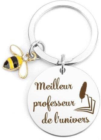 Cadeau Noel Professeur Porte Clé Cadeau De Fin D'année Maitresse Noel Cadeau Original Maitresse Cadeau Prof De Danse Cadeau Prof Cadeau Prof De Sport Cadeau Prof De Musique Cadeau Maîtresse