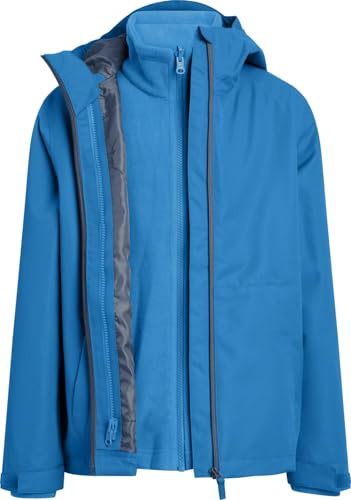 McKinley Justin 3:1 II Jungen Doppel-Jacke, Blue Royal/Navy, 140