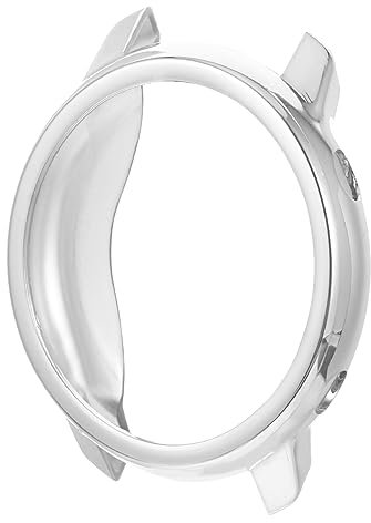 OKUMEYR 1Stk Schutzhülle kompatibel uhrenzubehã¶r Watch Accessories schutzhaube Stoßfest 2 Abdeckung 2 Fall 2 Uhrenschutz Uhrenzubehör Muschel sehen Smartwatch-Schale Silver