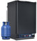 Techomey 3 Way Fridge Camping, Silent Gas Fridge with Reversible Door for Campervan, Motorhome, Caravan, RV, Home, Propane 12V 240V, Silent, 40L