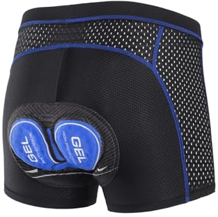 ARSUXEO Gepolstert Radfahren Shorts Männer Straße Fahrrad MTB Shorts 4D Pad Unterwäsche Liner Atmungsaktiv 006K