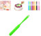 Silicone Jar Spatula, Silicone Jar Scraper with Long Handle, Heat Resistant Jar Spatula, Jam Spreader Cake Cream Butter Spatulas Mixing Batter Scraper for Jars Baking Cake Icing