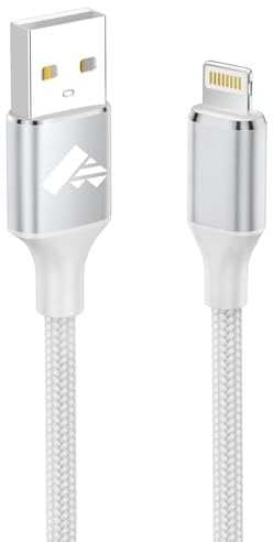 Aioneus iPhone Charger Cable 3M Lightning Cable MFi Certified iPhone Charging Cable Lead Fast Charging Nylon Lightning to USB Cable for iPhone 14 13 12 11 Pro Max XS XR X 8 7 6 Plus 5 SE