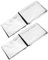 BESPORTBLE 2Pcs Silver Reflective Film for Greenhouse Covering Weather Resistant Foil for Indoor Grow Outdoor Gardening Versatile Light Reflector for Plant Growth