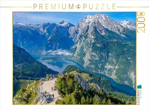CALVENDO Puzzle Atemberaubende Aussicht vom Gipfel des Jenner | 2000 Teile Lege-Größe 90 x 67 cm Foto-Puzzle für glückliche Stunden