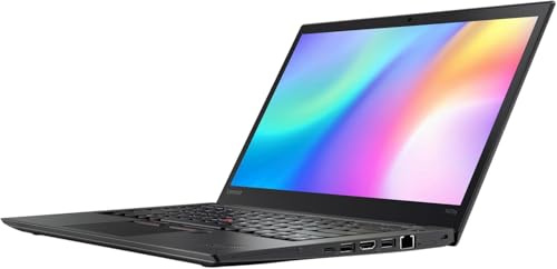 Lenovo ThinkPad T470s Laptop Computer, 14in FHD(1920x1080), Intel Core i7-7500, 16GB RAM, 256GB SSD, Type-C, HDMI, US Qwerty Keyboard, Win11 Pro (Renewed)