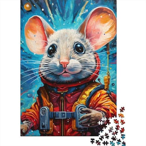 Maus 1000 Teile Puzzle Papier Erwachsene Raumanzug Puzzle für Erwachsene Entspannung 60