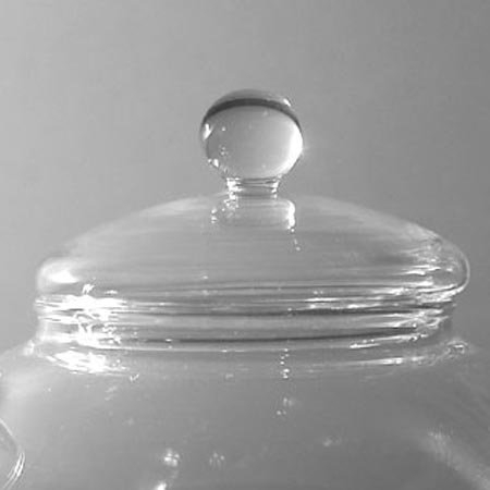 Trendglas Jena Ersatzdeckel / Glasdeckel, kugelförmig