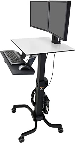 Ergotron WorkFit-C Dual Sit-Stand Workstation (24-214-085)