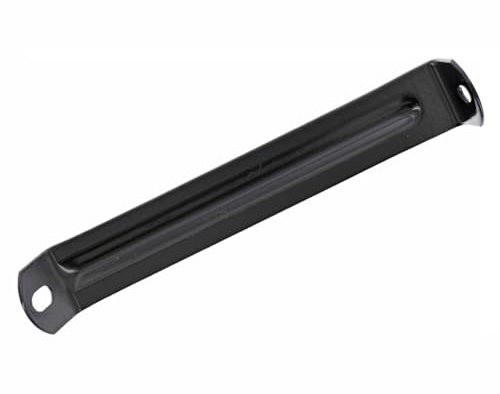 Stützblech f. Kennzeichenhalter - schwarz pulverbeschichtet - SR50, SR80 - Länge über alles: ca. 160mm