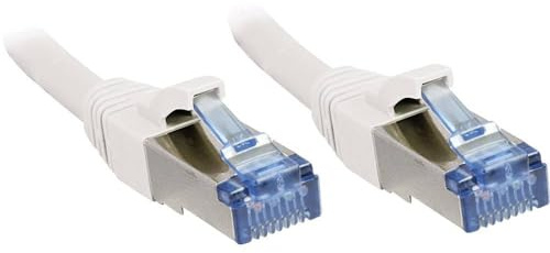 LINDY 47192 1m Cat.6A S/FTP LSZH Netzwerkkabel, weiß