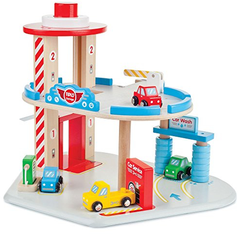 Tidlo T-0118 - Holz-Parkhaus