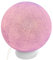 CREATIVECOTTON LED handgearbeitete Stehleuchte mit Lampenschirm aus Baumwolle (Violett, 25 cm)