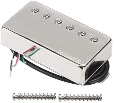 OriPure Alnik 5 Gitarren-Humbucker-Tonabnehmer E-Gitarren-Hals-Tonabnehmer 7.2K Chrom LP passen Gitarrenpart