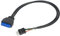 Akasa AK-CBUB36-30BK 30 cm USB 3.0 19-Pin Motherboard Female To 2.0 9-Pin Male Connector