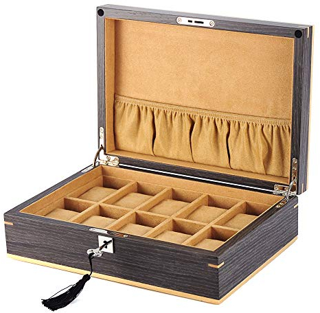 Rothenschild Uhrenbox [10] Ginko RS-2320-10G