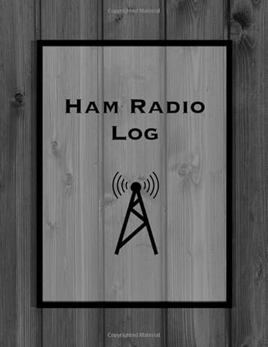 Ham Radio Log: Amateur Station, Operator Logbook, Contact Operators Notes, Notebook, Frequency Test, Radiowave Book
