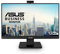 ASUS BE24EQK 23.8” Business Monitor with 1080P Full HD IPS, Eye Care, DisplayPort HDMI, Frameless, Built-in Adjustable 2MP Webcam, Mic Array, Stereo speaker, Video Conference,BLACK