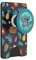 PopSockets PopWallet+ avec Un PopTop Interchangeable Intégré pour Smartphone et Tablette - Stitch Aloha Pattern