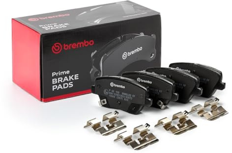 Bremsbeläge Hinten von Brembo mit Zubehör (P 30 109) Bremsbelagsatz Bremsanlage Scheibenbremsbelagsatz, Scheibenbremsbelagsatz, Bremsklötze, Bremsklotz, Beläge, Bremsbeläge,Bremsbelaege