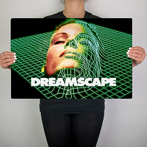 Dreamscape Rave Flyer inspiriertes Kunstwerk Hardcore Metall Artwork Poster (A2)
