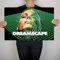 Dreamscape Rave Flyer inspiriertes Kunstwerk Hardcore Metall Artwork Poster (A2)
