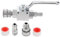 Lemfema High Pressure Washer Ball Valve Shut-Off Kit with 3/8” NPT Thread for Power Washer Hose. 4500 PSI