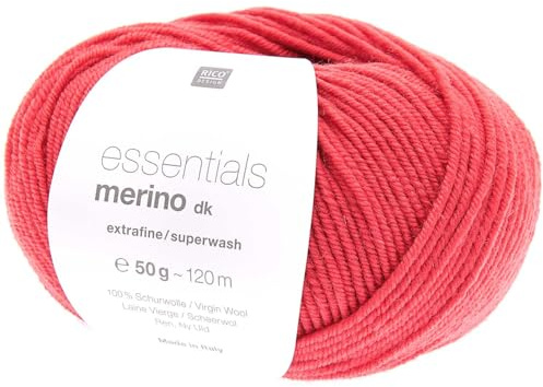 Rico Essentials Merino DK 93 karminrot
