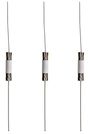 HUABAN 10 Pièces 8A 8 Amp 250V 5 * 20mm Fusible en plomb en céramique à soufflage rapide