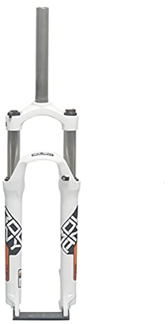ZECHAO Air MTB Bike Suspension Fork, 24 Pollici Forcella Meccanica Tubo Dritto Controllo della Spalla Corsa 100mm Freni A Disco Sport All'aperto Forcella Anteriore