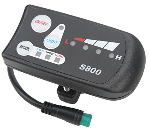 Raguso E Bike Display , ABS Ersatzteil , E Bike LED Display , kompakt , für 36 V , 48 V , Universal