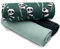 VmG-Store 1,5m Baumwollstoff Set Designstoff + 2x Uni farblich abgestimmt 100% Baumwolle Material Auswahl (Panda Set12)