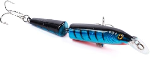 1 Stück 105 mm 9 g Angelköder Wobbler Schwimmköder Jig Crankbait Kunstköder Doppelhaken for Angeln (Size : 2)