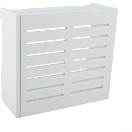 Hasaller Scatola portaoggetti per router Wifi wireless per soggiorno montaggio a parete decorazione da parete impermeabile e inodore da parete per casa e ufficio (F)